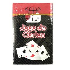 Kit Jogo de Cartas Baralho truco poker Papel - Preto - mjs smart imports -  importados e nacionais