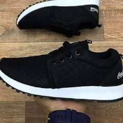 tenis coca cola sense preto e dourado