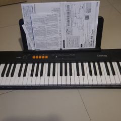 Teclado Infantil Casio SA-51 H2 Preto 32 Teclas Portátil Iniciante - Citron