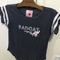 Blusinha Preta Bad Cat  Blusa Feminina Bad Cat Usado 70302167