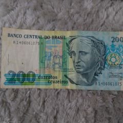 BANCO CENTRAL DO BRASIL 200 DUZENTOS CRUZEIROS UNC! - BB267UXX