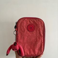 Estojo Kipling 100 pens - Rosa Claro