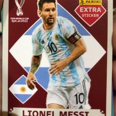 Figurinha MESSI LEGEND GOLD EXCLUSIVA Lendária Copa - Escorrega o