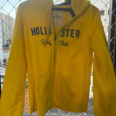 Moletom hollister sale amarelo