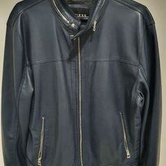 jaqueta de couro guess masculina preço