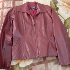 jaqueta de couro teixeira