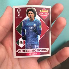 Figurinha Guillermo Ochoa Rara Legend Prata Copa 22 Original