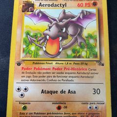 Carta Pokemon Aerodactyl Ex Original (condição Sp)