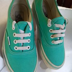 Vans cinza hotsell e verde agua