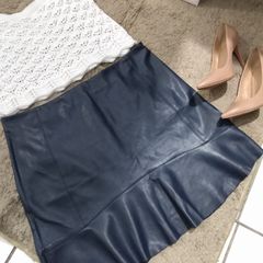 saia de couro tamanho 46