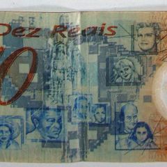 Par de Notas Cédulas de 1 Real e 10 Reais de Plástico, Produto Vintage e  Retro Real Usado 90118586