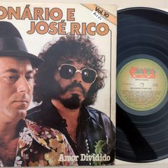 Milionário & José Rico – Amor Dividido - Vol. 10 (1980, Vinyl