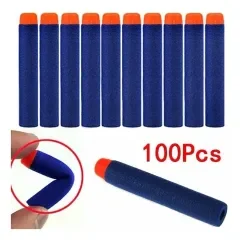 Pistolas Mega Nerf Balas Incluídas Azul, Brinquedo Nerf Usado 49272840