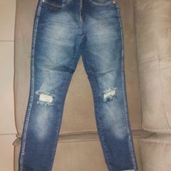 calça jeans caccau cintura alta
