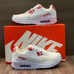 air max 90 branco florido