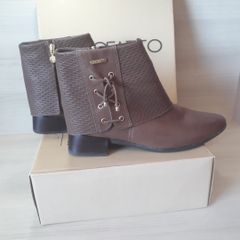 bota verofatto cano curto amarrar