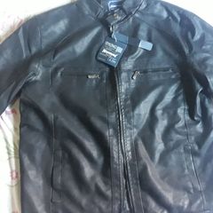 jaqueta de couro masculina xgg