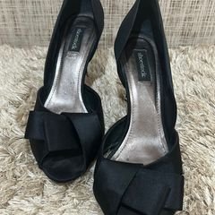 Peep Toe Br Nobuck Wishin (Preto)