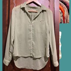 CAMISA DE CREPE - Verde