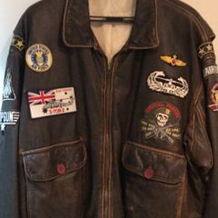 jaqueta estilo aviador