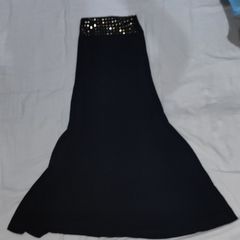 saia sereia longa preta