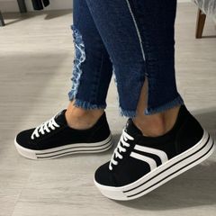 tenis via marte bordado