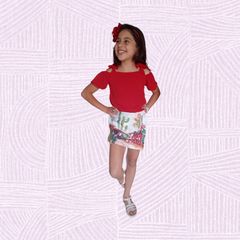 Fantasia Arlequina Completa Regata, Shorts, Jaqueta e Cinto | Roupa  Infantil para Menina Sulamericana Usado 61068276 | enjoei