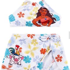 Biquíni Moana  Roupa Infantil para Menina Disney Usado 76715276