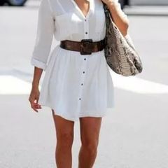 saída de praia tipo camisa