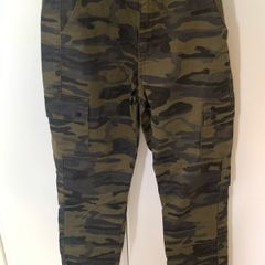 Calça cargo 2024 camuflada feminina