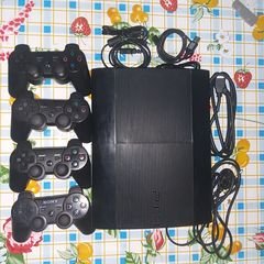 Ps3 Super Slim Desbloqueado No Hen 232gb com 2 Controles