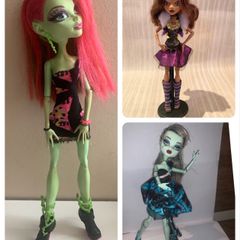 lote bonecas monster high ever after high e novi star