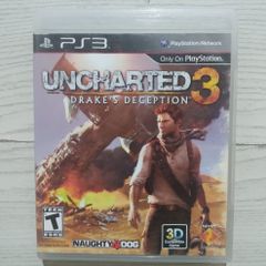 Jogo Uncharted 3 Drake's Deception - Ps3 - Física - Original