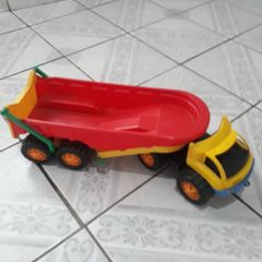 Caminhão Max Truck Gigante Verde 45cm | Brinquedo para Bebês Usado 47091256  | enjoei