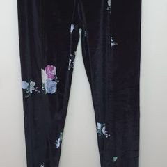 Legging Infantil Preta Couro - LeFruFru