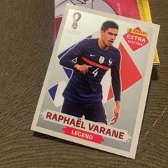 Figurinha Copa 2022 Raphael Varane Legend Bronze