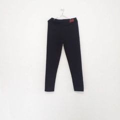 Legging Infantil Preta Couro - LeFruFru