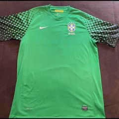 Camisa Nike CBF Brasil SS Goleiro Stadium Verde - Compre Agora