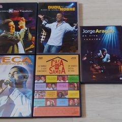 Lot com 30 Dvd e 6 Cd Pagode e Samba Original, Filme e Série Dvd Usado  90330791