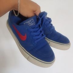 Nike janoski azul hot sale