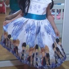 Vestido da best sale let it go