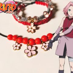Pulseira Akatsuki Nuvem Vermelha Anime Naruto