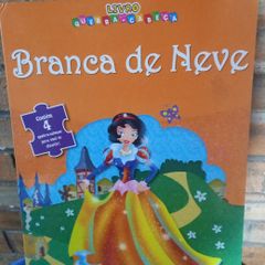 Livro quebra-cabeça: Branca de Neve - Aquarela Livros