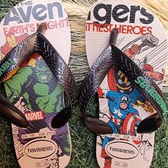 Chinelo Havaianas Top Marvel Classics