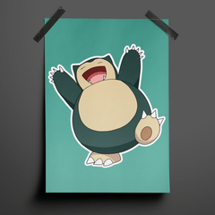 Carta Pokémon Rara Snorlax Nr 143