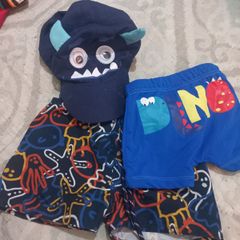 Conjunto Uv50+ Original Infantil Praia Roblox