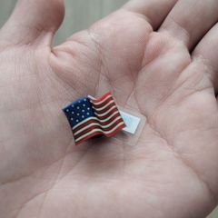 Pin Broche Pin Bandeira Brasil X Estados Unidos Usa