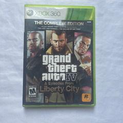 Jogo GTA Iv Complete Edition Xbox 360 Mídia Física Original