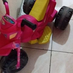 Moto Elétrica Infantil Speed Choper Homeplay Pink com Buzina e Som Motor -  247 - Novo Mundo