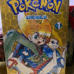 Mangá Pokémon Emerald volumes 1, 2, 3 Coleção Completa - Livros e